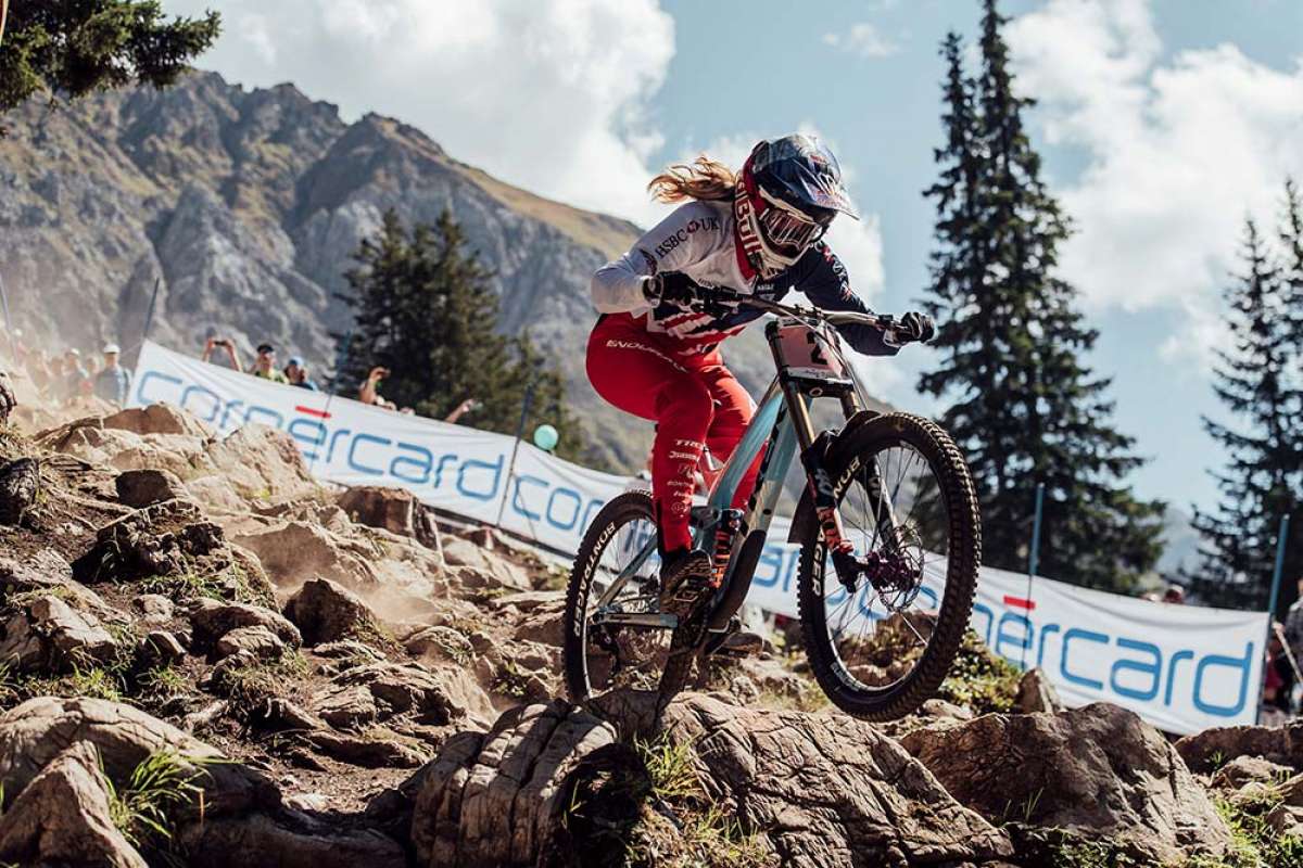 En TodoMountainBike: El descenso ganador de Rachel Atherton en el Mundial DHI 2018 de Lenzerheide