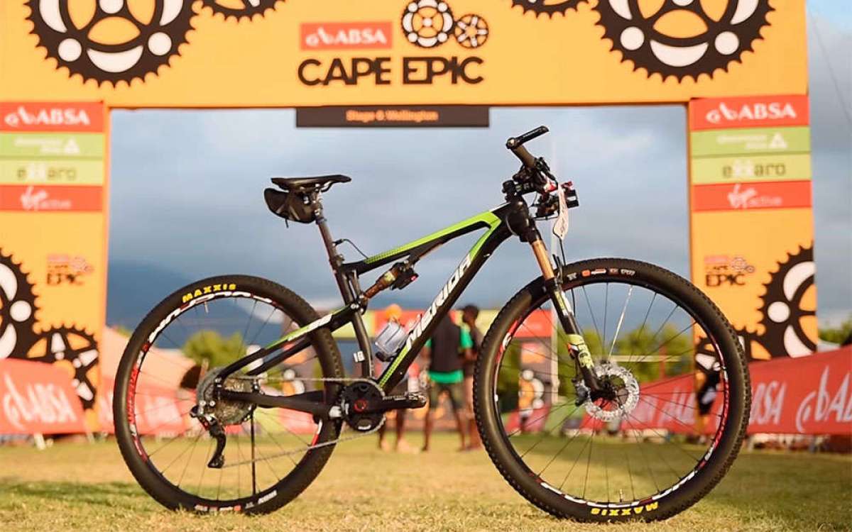 En TodoMountainBike: La Merida Ninety-Six Carbon de José Antonio Hermida y 'Purito' Rodríguez para la Cape Epic 2018, al detalle