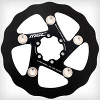 MSC Bikes presenta sus discos de freno flotantes, incluyendo un modelo con recubrimiento cerámico