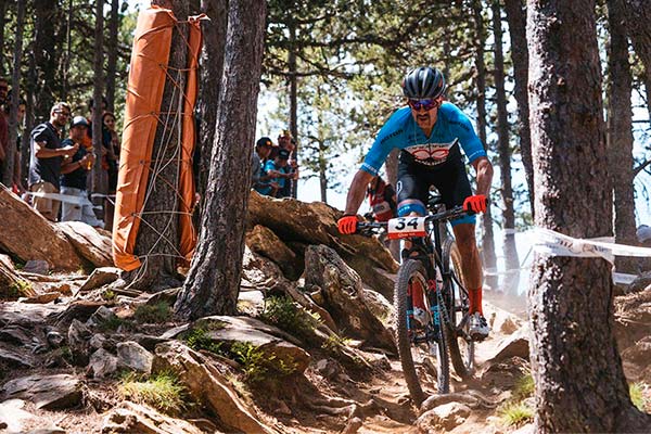 La experiencia de Carlos Coloma en la Copa del Mundo XCO 2018 de Vallnord