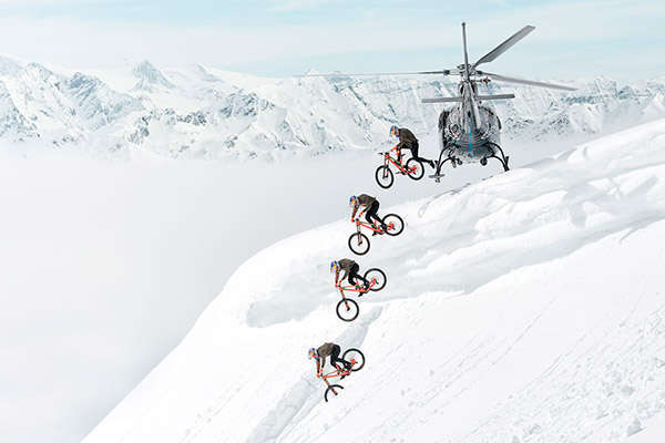 Fabio Wibmer en la más increíble sesión de Freeride sobre nieve vista hasta la fecha
