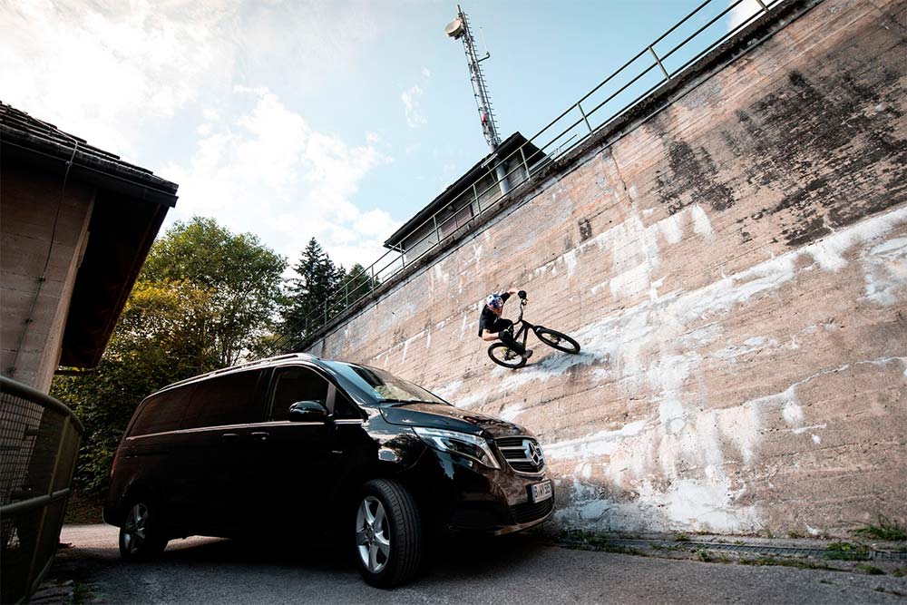 En TodoMountainBike: Fabio Wibmer se asocia con Mercedes-Benz: la historia de uno de los 'bikers' más famosos de YouTube