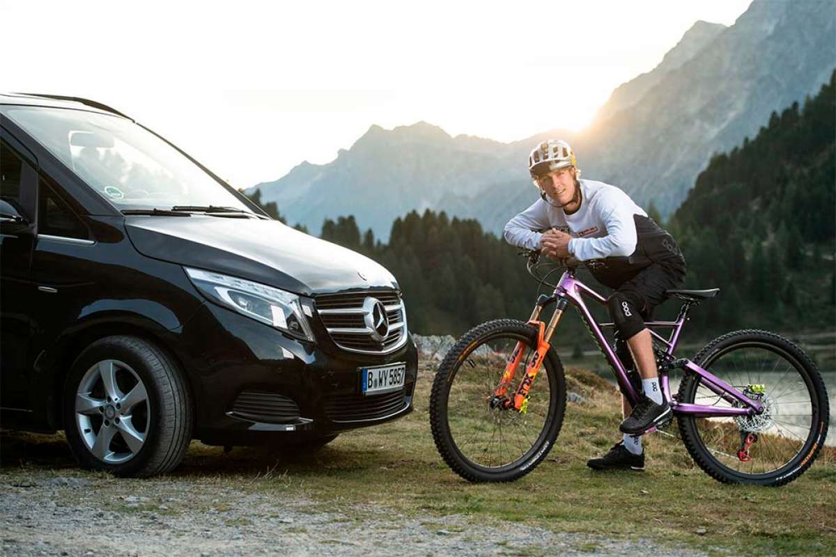 En TodoMountainBike: Fabio Wibmer se asocia con Mercedes-Benz: la historia de uno de los 'bikers' más famosos de YouTube