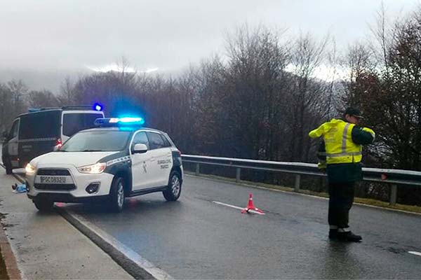 Fallece un ciclista en el alto de Ibañeta (Navarra) mientras realizaba el Camino de Santiago