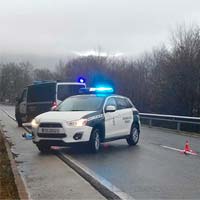Fallece un ciclista en el alto de Ibañeta (Navarra) mientras realizaba el Camino de Santiago