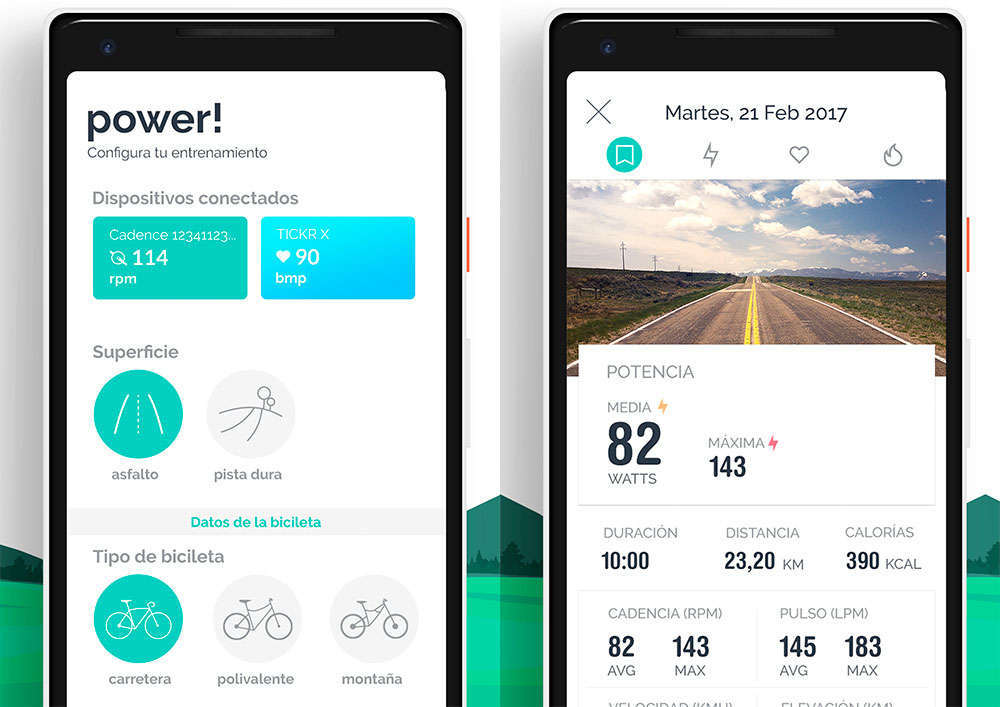 En TodoMountainBike: Disponible la versión Android de Fitif Power! para mostrar métricas de potencia en dispositivos Garmin