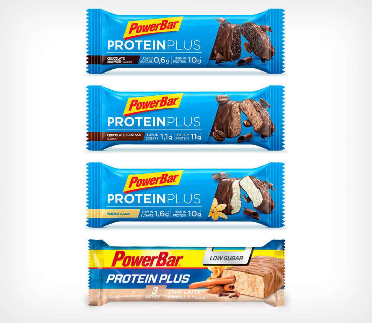 En TodoMountainBike: Proteínas a gogó con las barritas PowerBar Protein Plus Low Sugar, Clean Whey y Protein Nut2