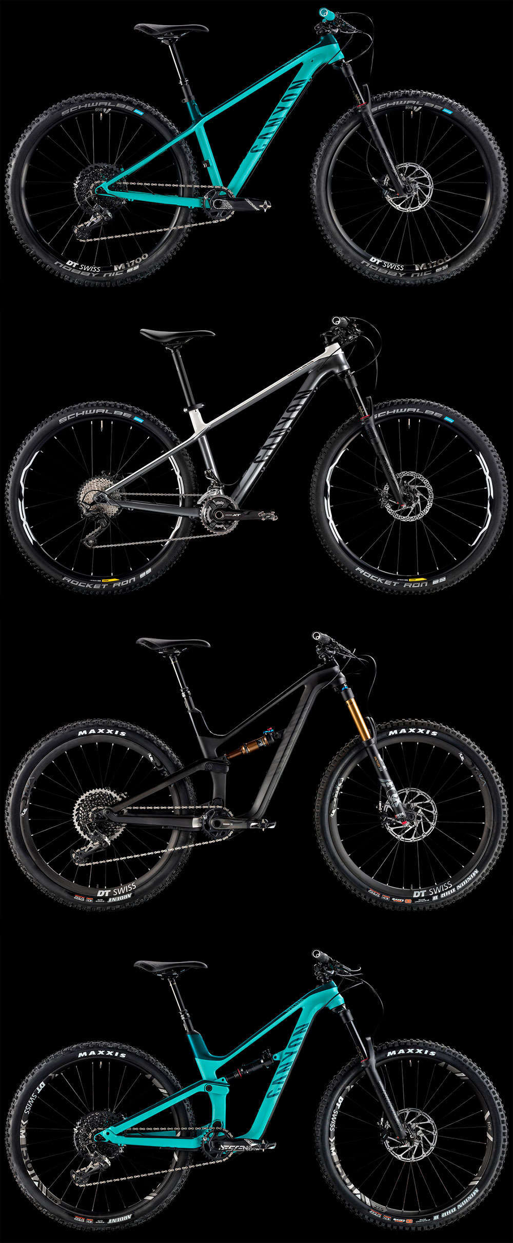 En TodoMountainBike: Canyon apuesta por el sector femenino con una geometría específica para los modelos Grand Canyon WMN AL SLX y Spectral WMN