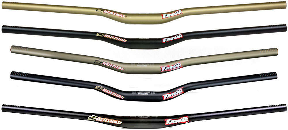 En TodoMountainBike: Los manillares Renthal Fatbar se actualizan con más longitud, menos peso y anodizado en color negro