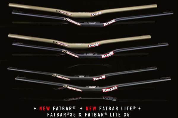 Los manillares Renthal Fatbar se actualizan con más longitud, menos peso y anodizado en color negro
