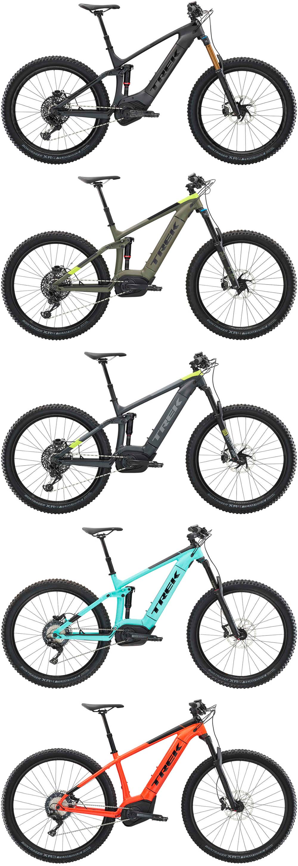 En TodoMountainBike: Batería completamente integrada y versiones con cuadro de carbono para las Trek Powerfly de 2019