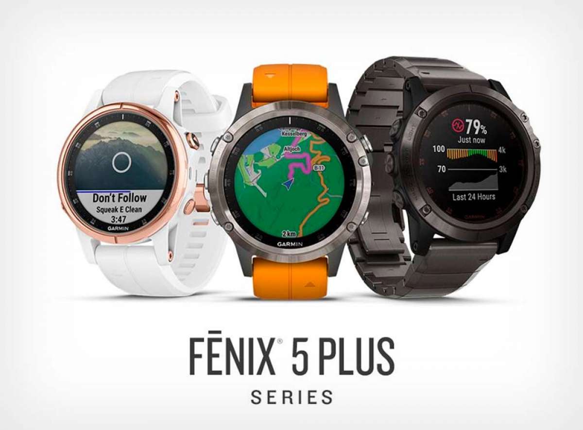 En TodoMountainBike: Garmin fēnix 5 Plus: mapas, soporte de pagos NFC, sensor del nivel de oxígeno en sangre y reproductor de música