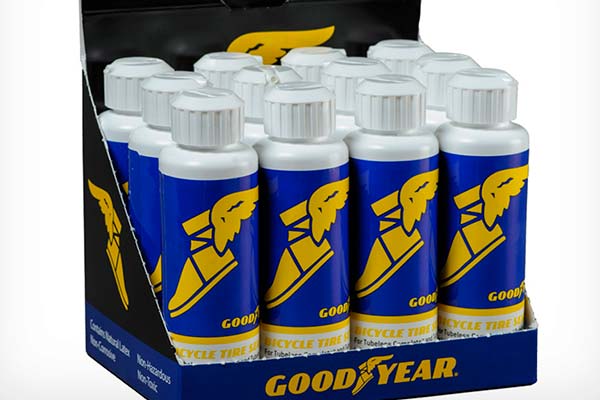 Good Year presenta su líquido sellante para neumáticos de bicicleta