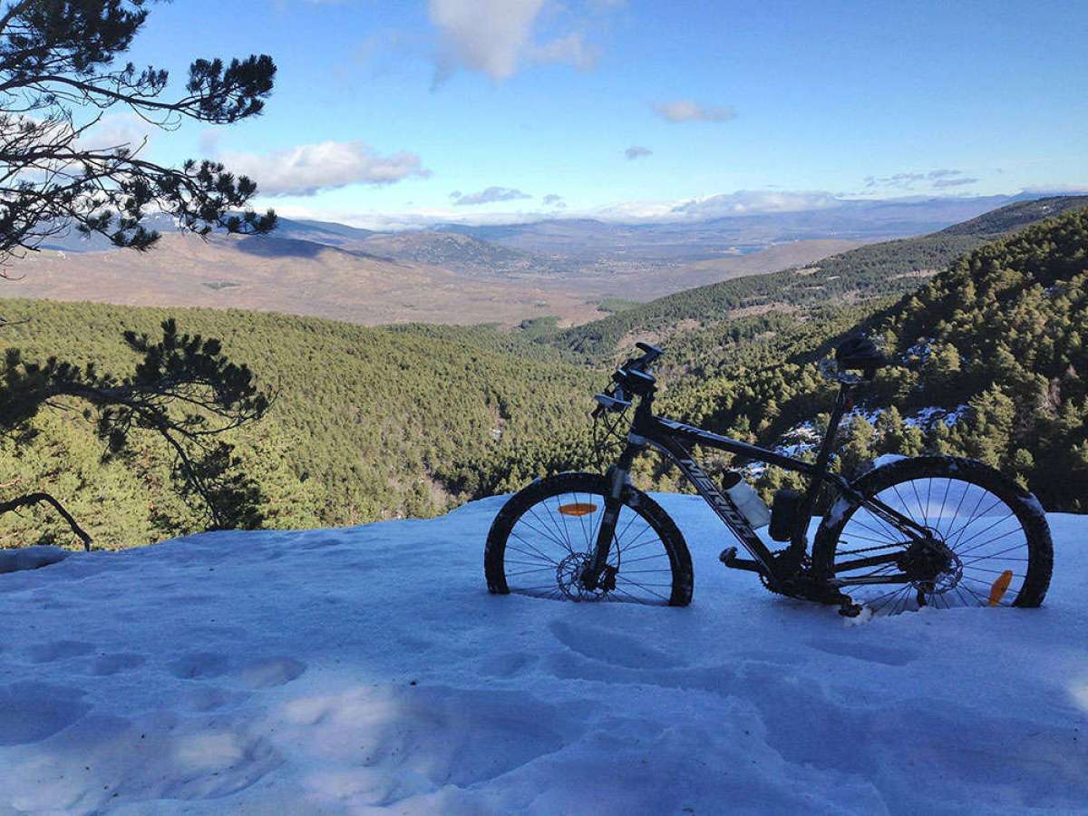 La foto del día en TodoMountainBike: "Día de nieve"