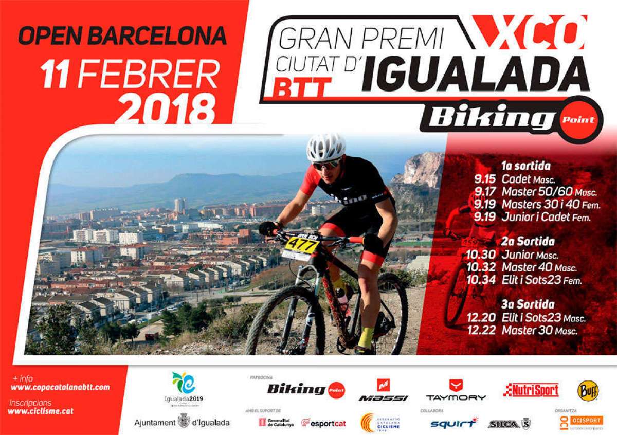 En TodoMountainBike: Gran Premio Ciutat d'Igualada XCO 2018, la prueba de fuego antes de la Super Cup Massi de Banyoles