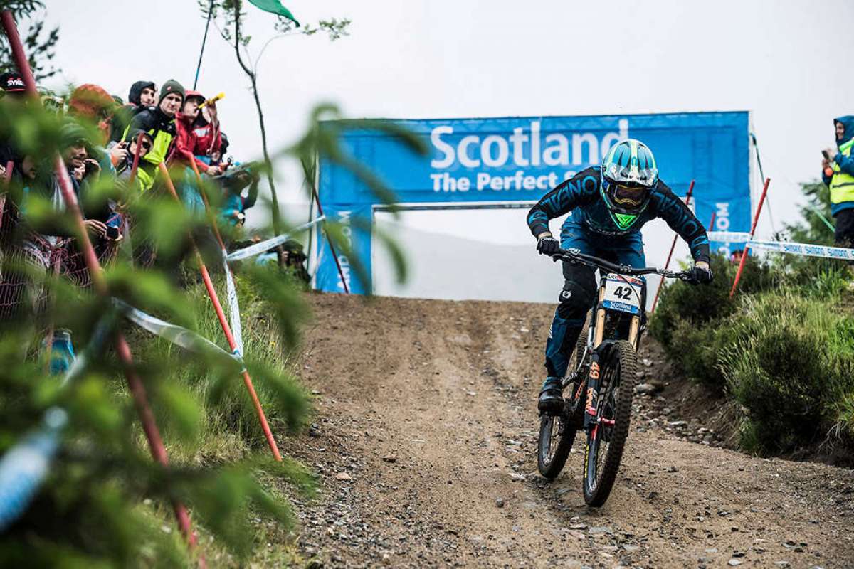 Greg Minnaar lesionado: se rompe un brazo probando un prototipo de la Santa Cruz V10