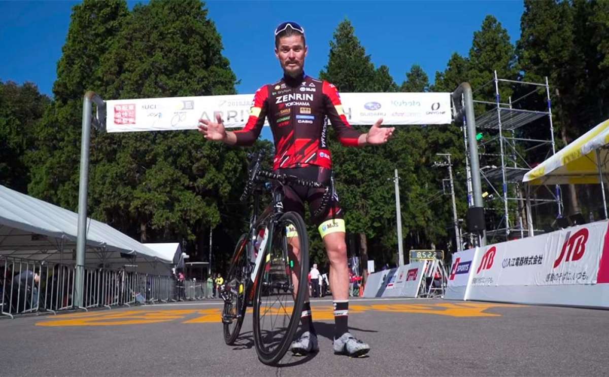 En TodoMountainBike: La última carrera de Óscar Pujol como ciclista profesional: la Japan Cup desde dentro