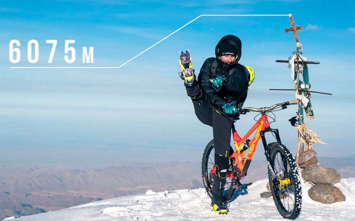 En TodoMountainBike: Mountain Bike a más de 6.000 metros de altura con Kilian Bron