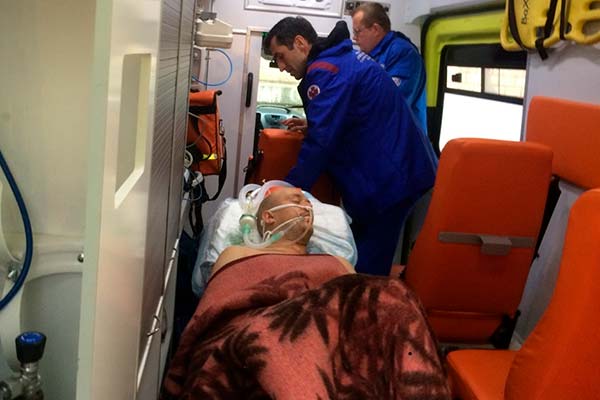 El 'freerider' ruso Kirill Berendoni, con lesión cerebral tras una mala caída