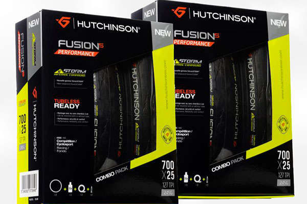 Ruedas tubelizadas para todas las bicicletas de asfalto con el kit de carretera Hutchinson TLR