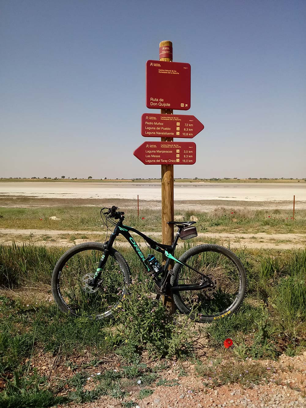 La foto del día en TodoMountainBike: "Laguna de Alcahozo"