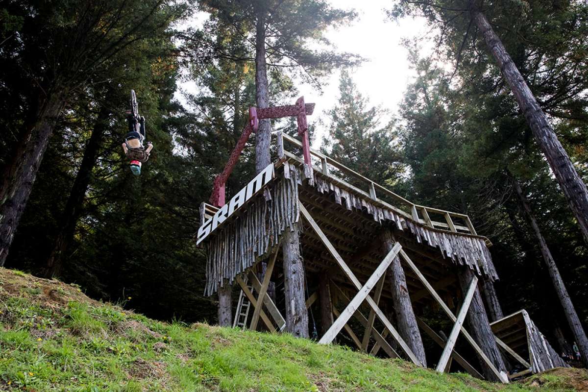 En TodoMountainBike: La línea ganadora de Brett Rheeder en el Crankworx Rotorua Slopestyle 2018