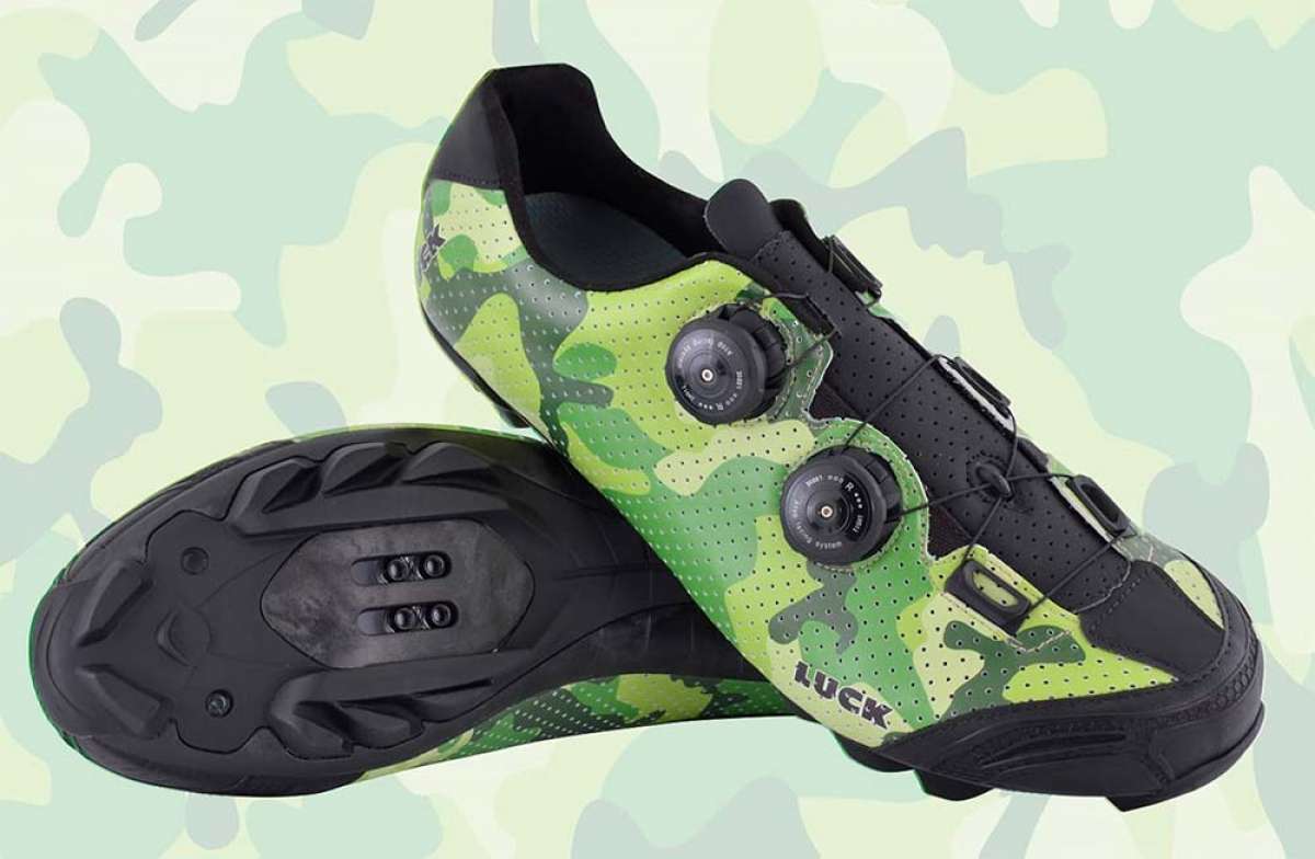 En TodoMountainBike: A la venta una llamativa versión camuflaje de las zapatillas Luck Galaxy