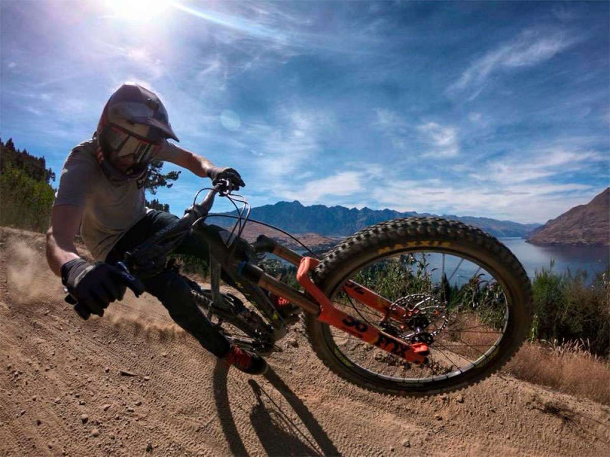 Rodando por el Queenstown Bike Park (Nueva Zelanda) con Matt Jones
