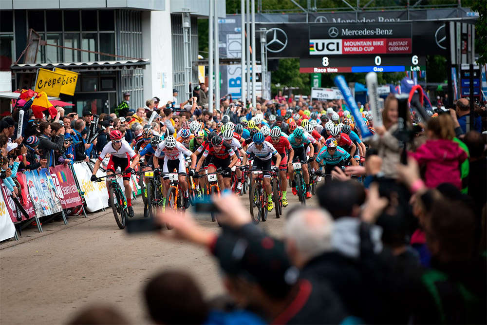 En TodoMountainBike: Las mejores imágenes de la Copa del Mundo XCO 2018 de Albstadt