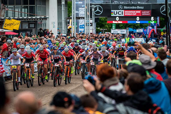 Las mejores imágenes de la Copa del Mundo XCO 2018 de Albstadt