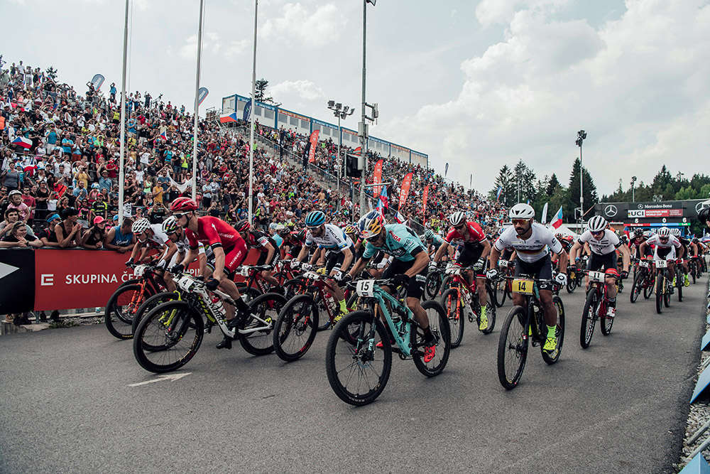 En TodoMountainBike: Las mejores imágenes de la Copa del Mundo XCO 2018 de Nové Město