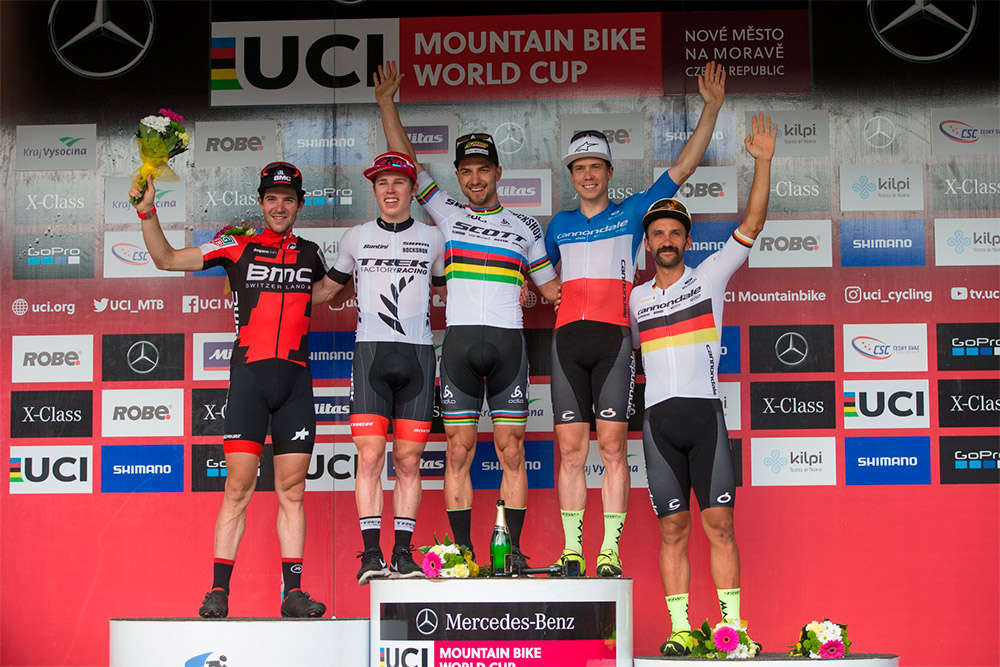 En TodoMountainBike: Las mejores imágenes de la Copa del Mundo XCO 2018 de Nové Město