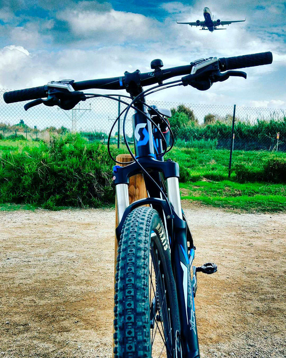 La foto del día en TodoMountainBike: "Paseo por el mirador del Prat"