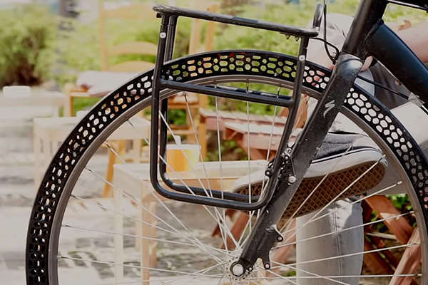 Así es el primer neumático (sin aire) impreso en 3D