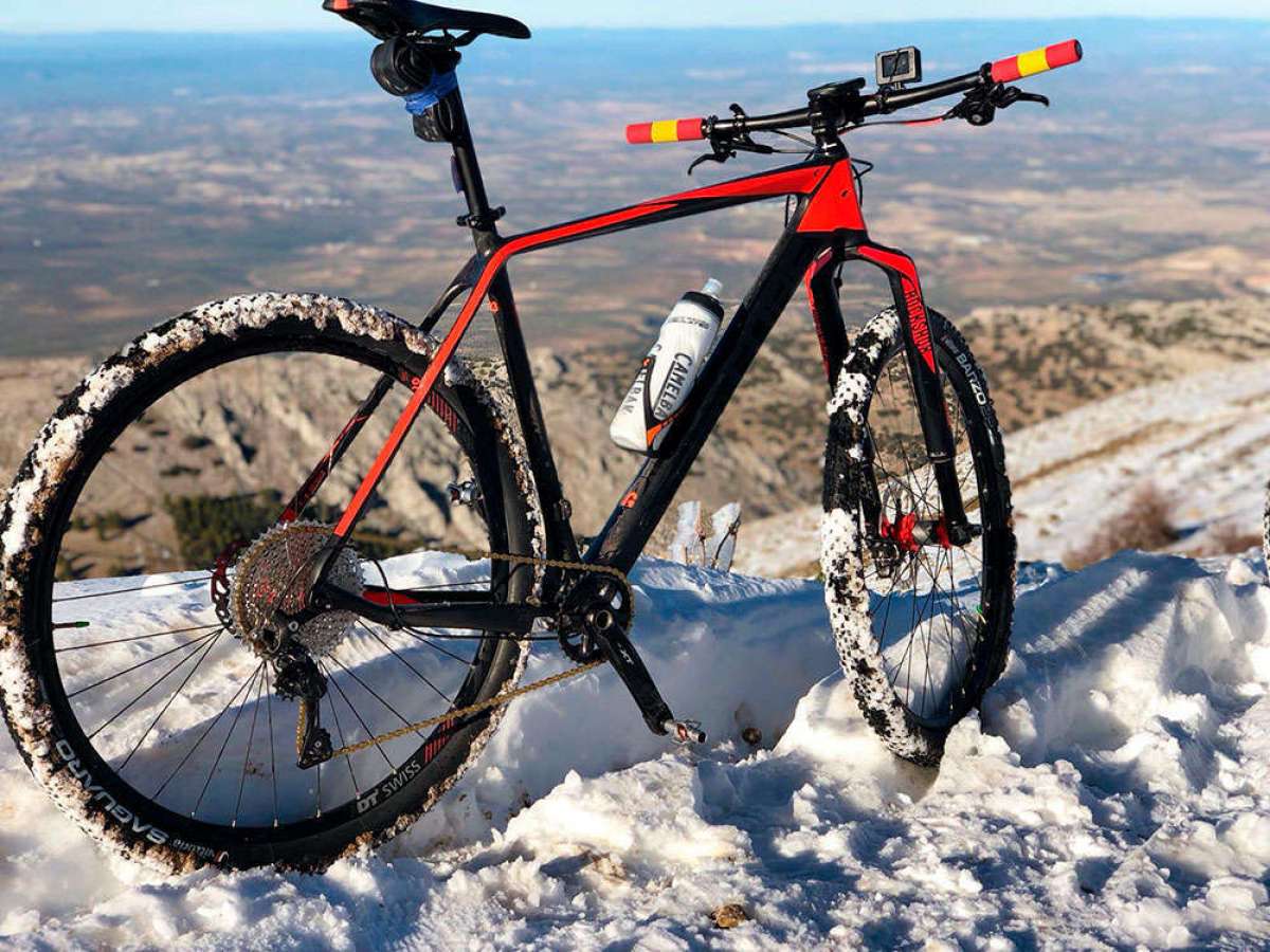 En TodoMountainBike: La foto del día en TodoMountainBike: 'Nevada en Jabalcuz'