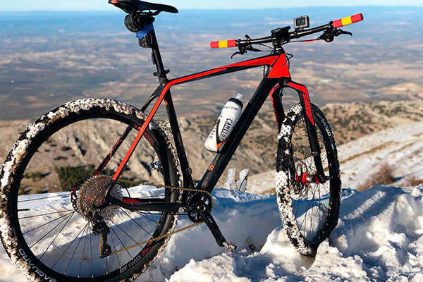 La foto del día en TodoMountainBike: "Nevada en Jabalcuz"