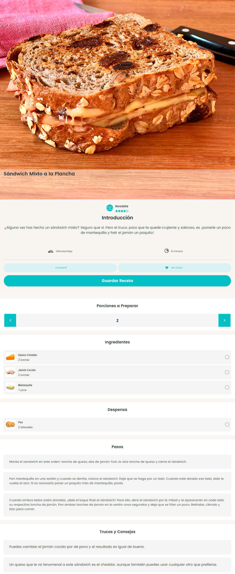 En TodoMountainBike: Nooddle, una aplicación móvil que sugiere recetas saludables con lo que el usuario tiene en la nevera