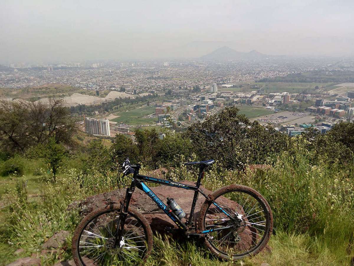 La foto del día en TodoMountainBike: "Parquemet (Cerro San Cristóbal)"