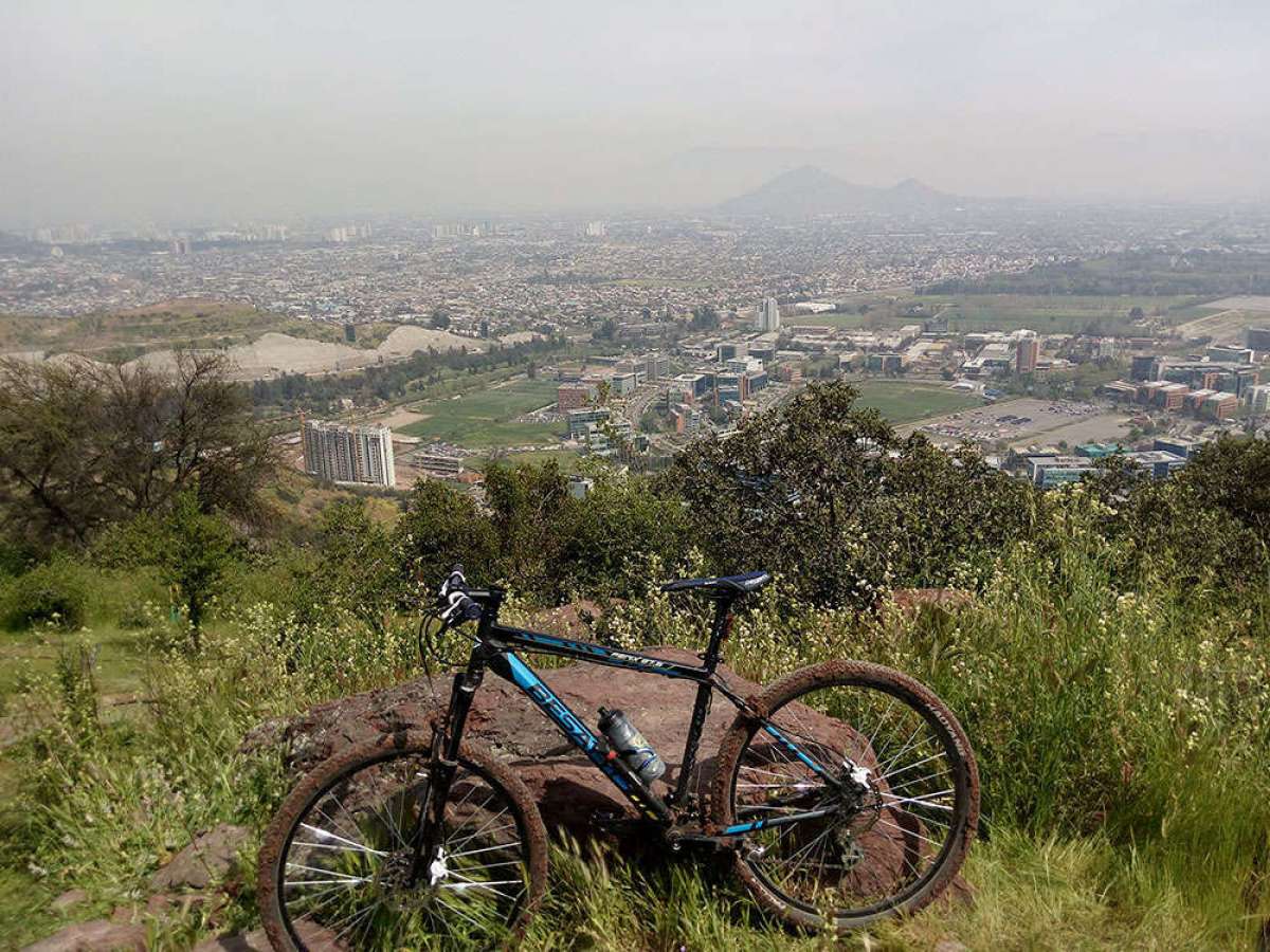 En TodoMountainBike: La foto del día en TodoMountainBike: 'Parquemet (Cerro San Cristóbal)'