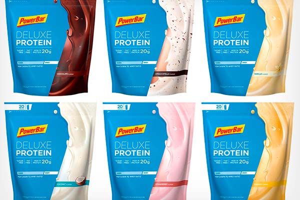 PowerBar lanza las Deluxe Protein, unas proteínas en polvo perfectas para mezclar con agua, leche o yogur