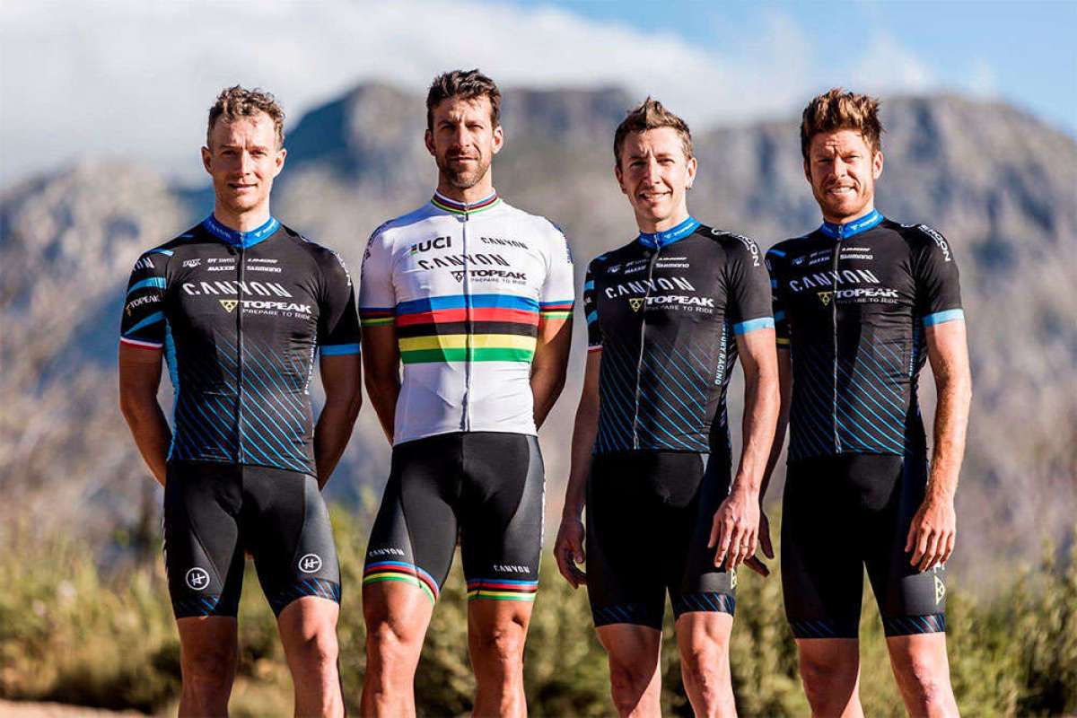 Presentado oficialmente el Canyon Topeak Factory Racing 2018