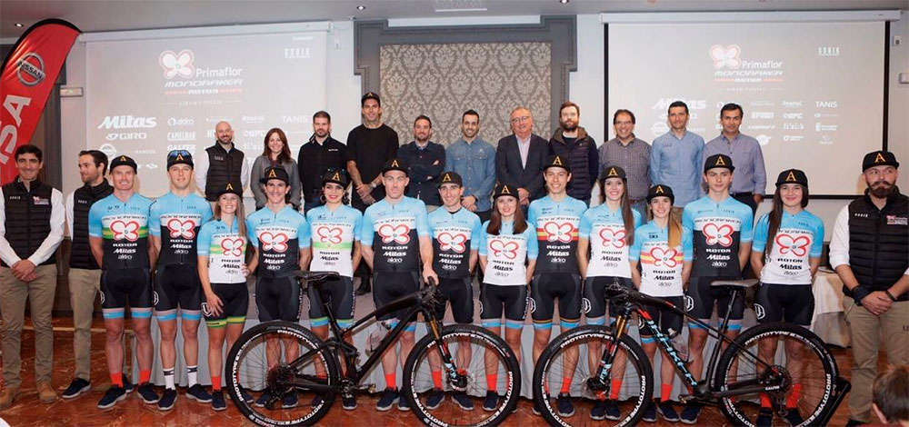 En TodoMountainBike: Presentación oficial de la plantilla del Primaflor-Mondraker-Rotor Team para 2018