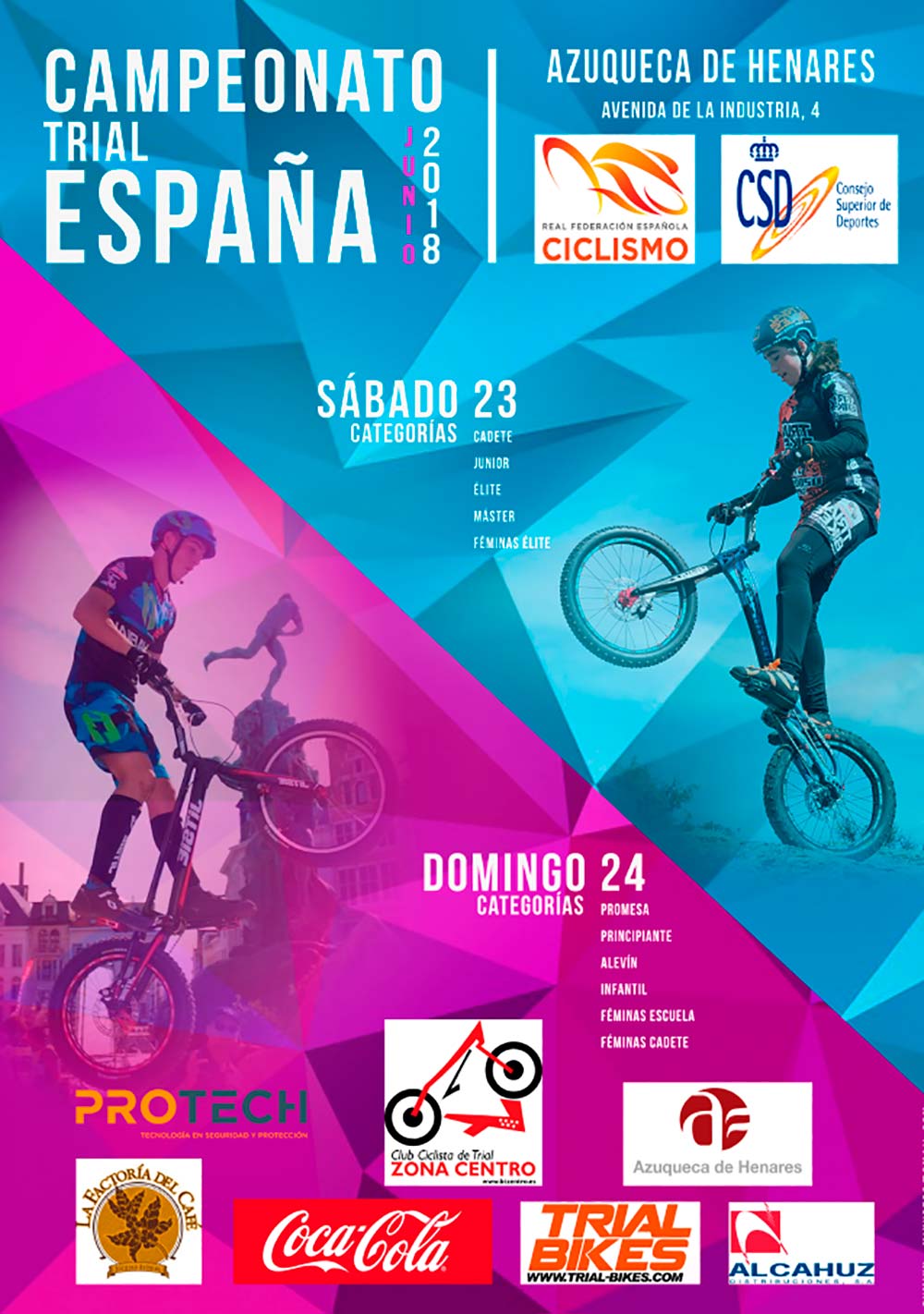 En TodoMountainBike: El Campeonato de España de Bike Trial 2018 llega a Azuqueca de Henares