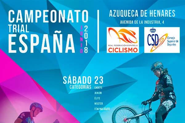 El Campeonato de España de Bike Trial 2018 llega a Azuqueca de Henares