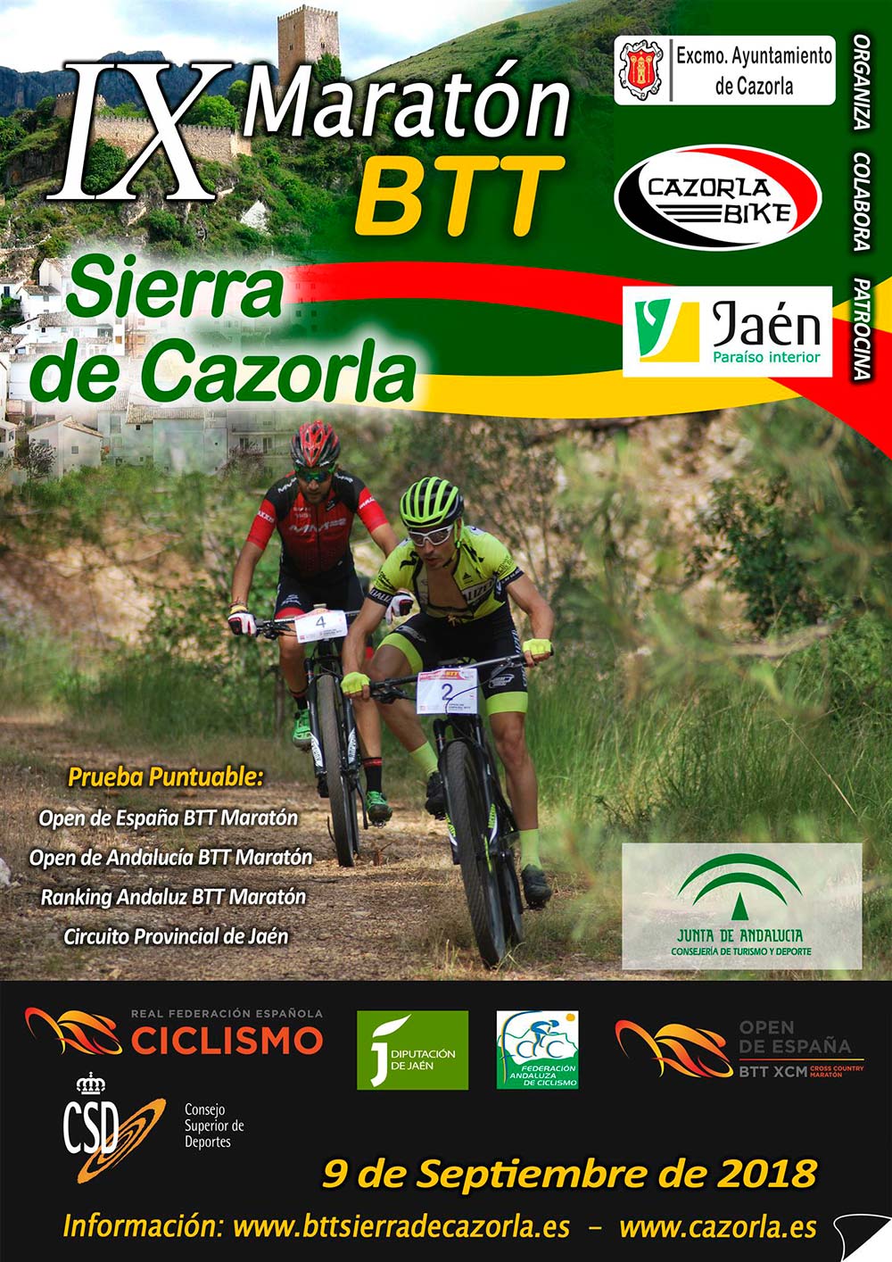 En TodoMountainBike: La penúltima cita del Open de España XCM 2018 llega a Cazorla