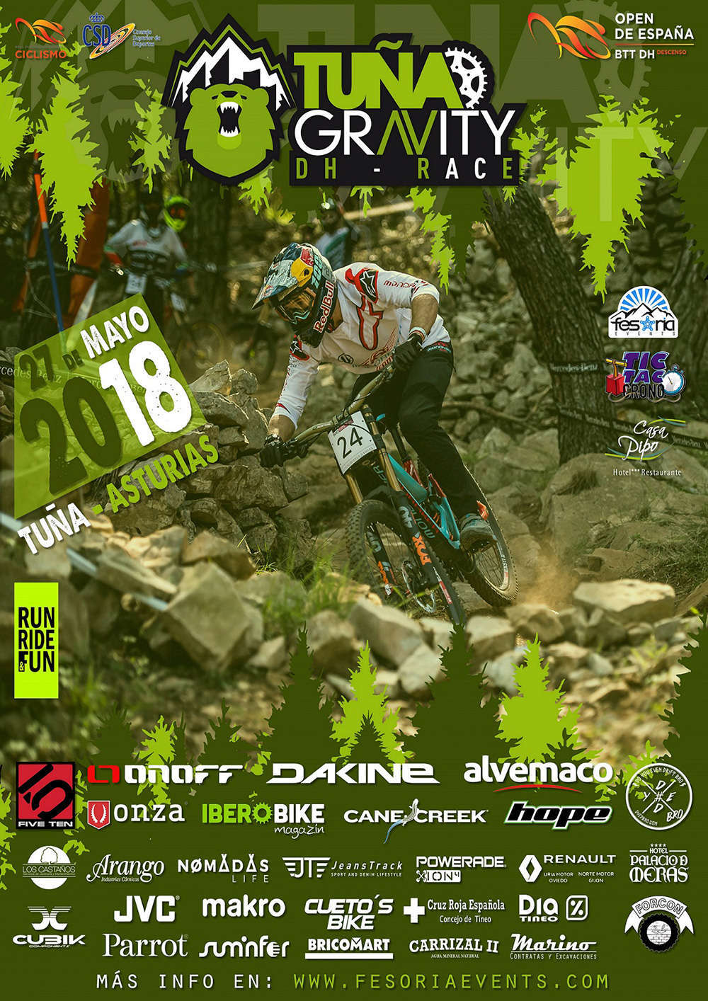 En TodoMountainBike: La Tuña Gravity DH Race acoge la penúltima parada del Open de España DHI 2018