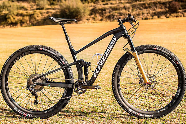 Primera imagen de la doble para XC/Maratón de Kross Bikes