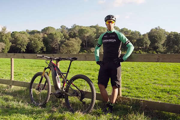 Probando la Orbea Wild FS con Tomi Misser