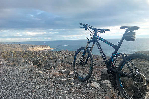 La foto del día en TodoMountainBike: "Tormenta en Tenerife"