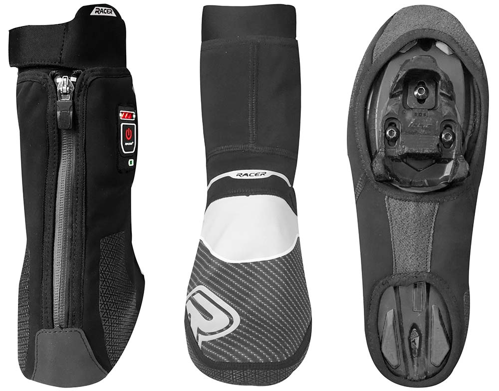 En TodoMountainBike: Racer E-Cover, unos cubrebotas calefactados para rodar con los pies calentitos en invierno